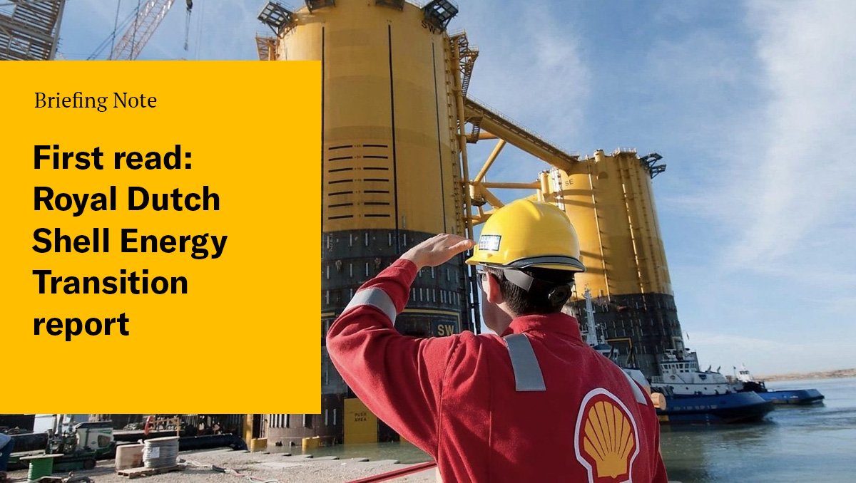 First read Royal Dutch Shell Energy Transition report ACCR